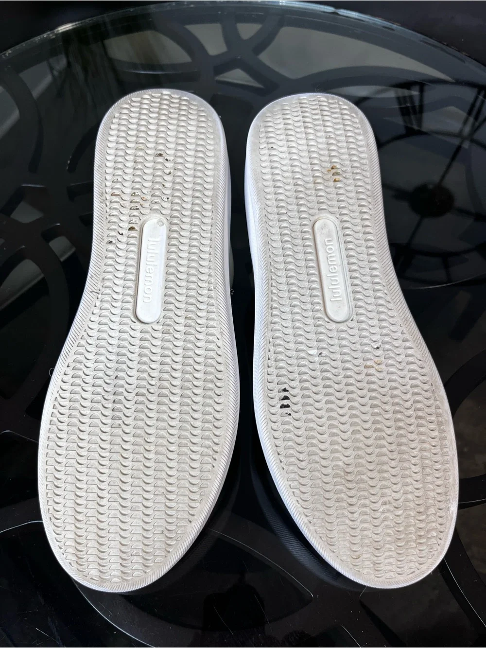 Lululemon Men's Cityverse Sneakers White Leather Sz 12